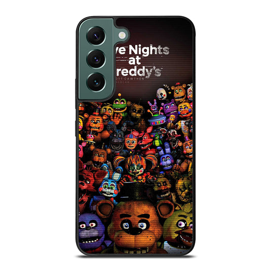 FIVE NIGHTS AT FREDDY'S FNAF ALL CHARACTER Samsung Galaxy S22 Case Cover