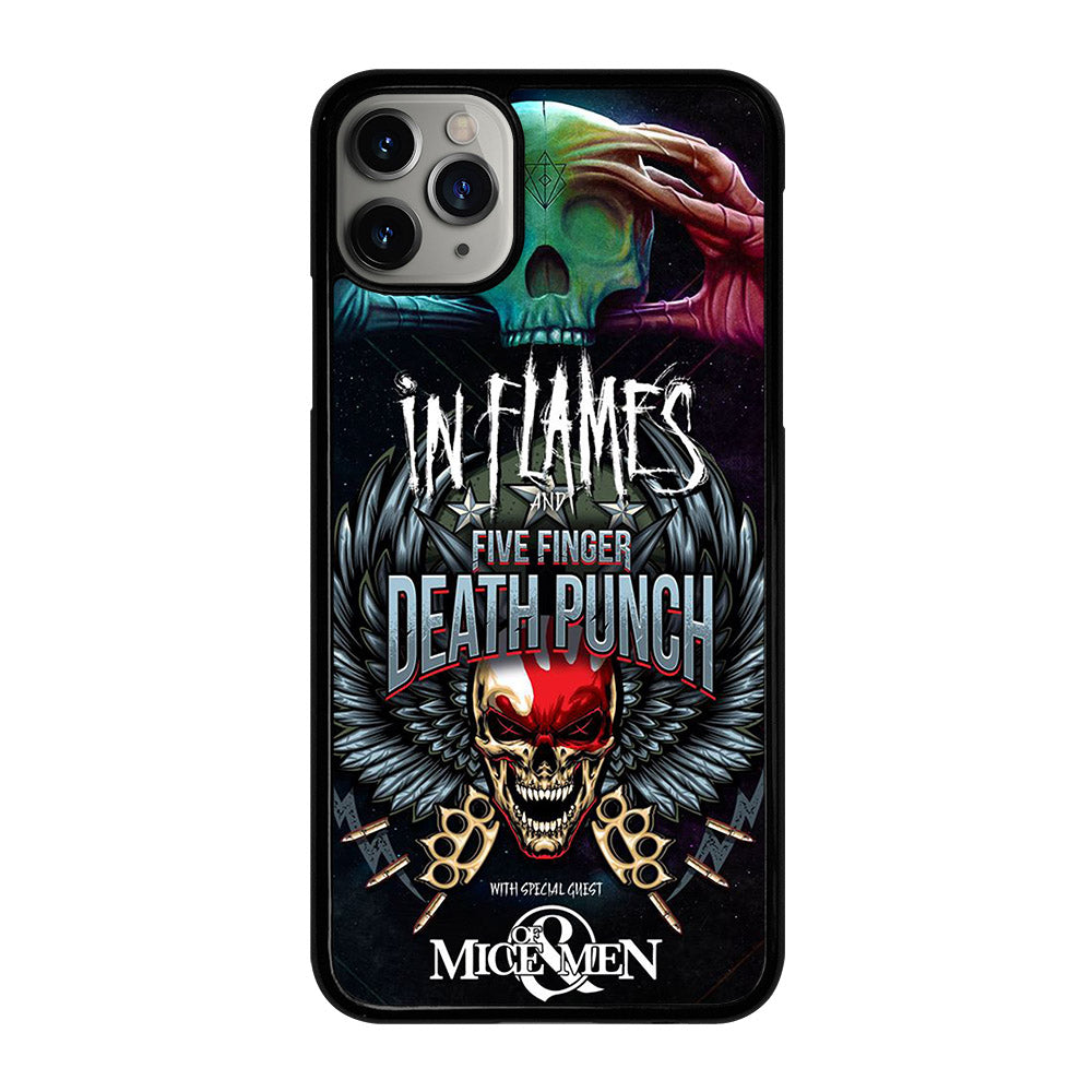 FIVE FINGER DEATH PUNCH AND IN FLAMES iPhone 11 Pro Max Case Cover