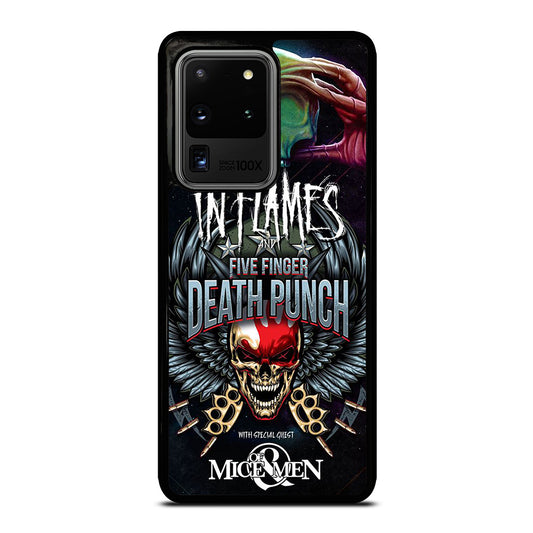 FIVE FINGER DEATH PUNCH AND IN FLAMES Samsung Galaxy S20 Ultra Case Cover