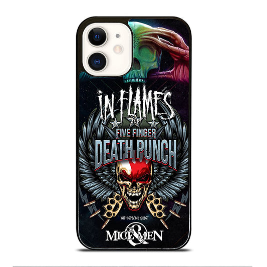 FIVE FINGER DEATH PUNCH AND IN FLAMES iPhone 12 Case Cover