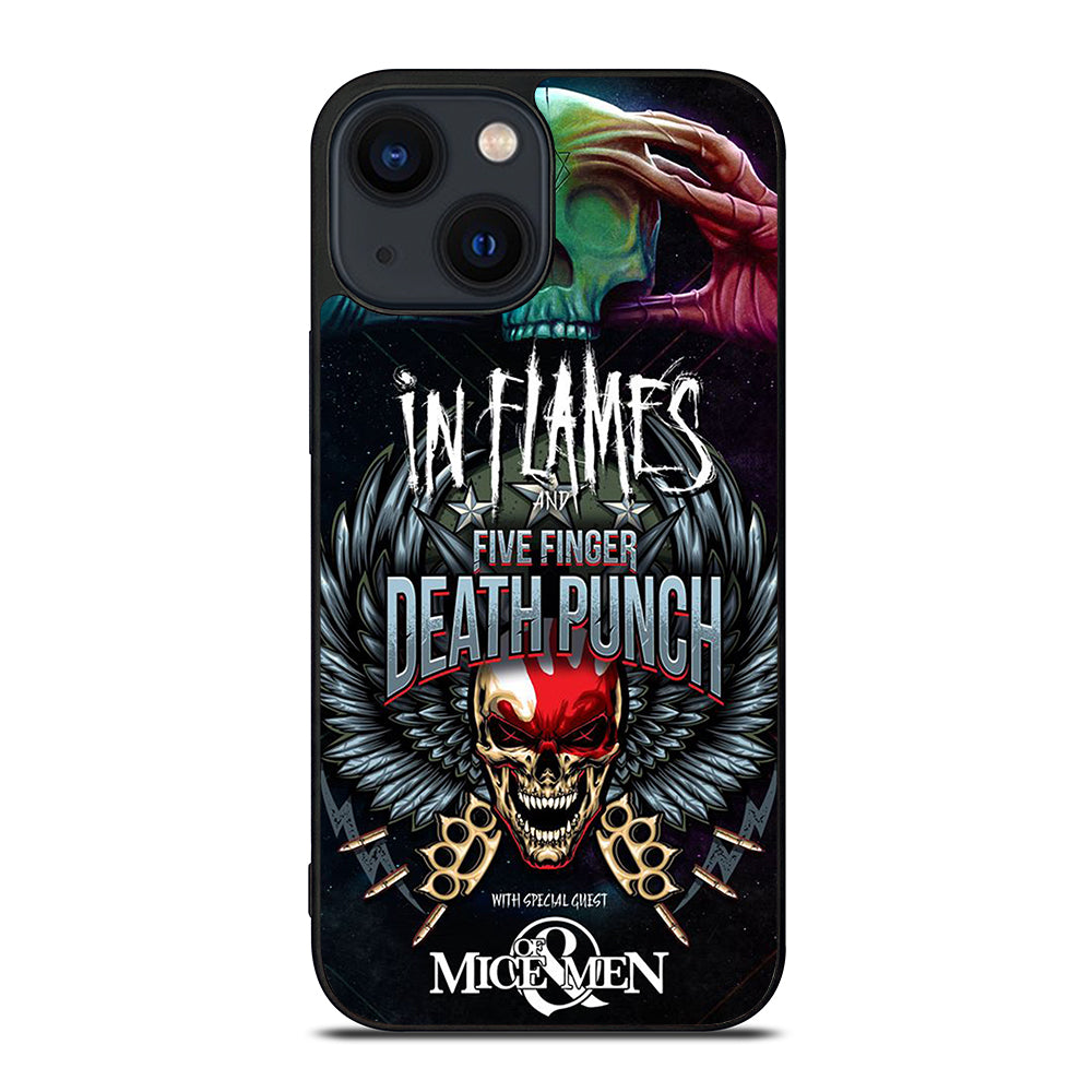FIVE FINGER DEATH PUNCH AND IN FLAMES iPhone 14 Plus Case Cover