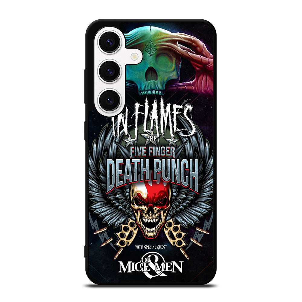 FIVE FINGER DEATH PUNCH AND IN FLAMES Samsung Galaxy S24 Case Cover