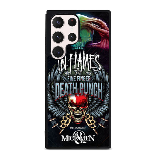 FIVE FINGER DEATH PUNCH AND IN FLAMES Samsung Galaxy S23 Ultra Case Cover