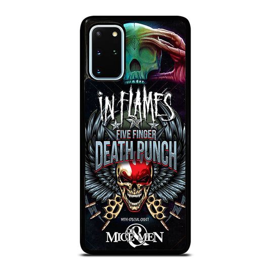 FIVE FINGER DEATH PUNCH AND IN FLAMES Samsung Galaxy S20 Plus Case Cover