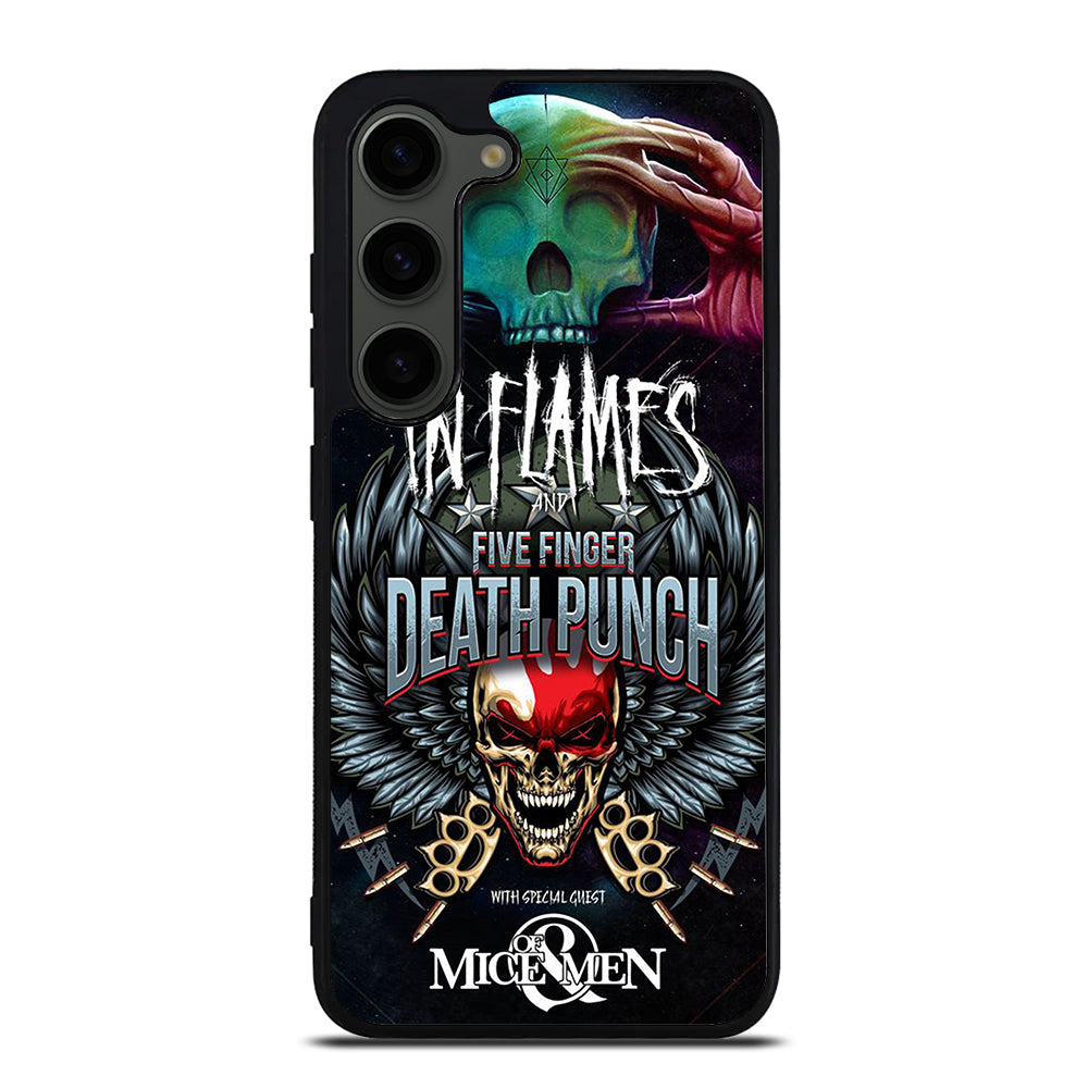 FIVE FINGER DEATH PUNCH AND IN FLAMES Samsung Galaxy S23 Plus Case Cover