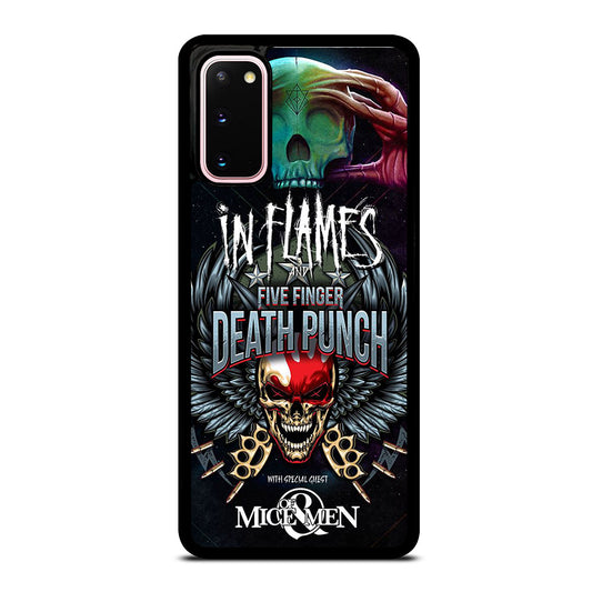 FIVE FINGER DEATH PUNCH AND IN FLAMES Samsung Galaxy S20 Case Cover