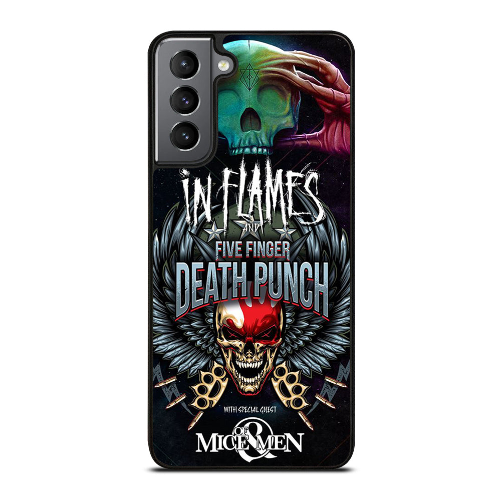FIVE FINGER DEATH PUNCH AND IN FLAMES Samsung Galaxy S21 Plus Case Cover