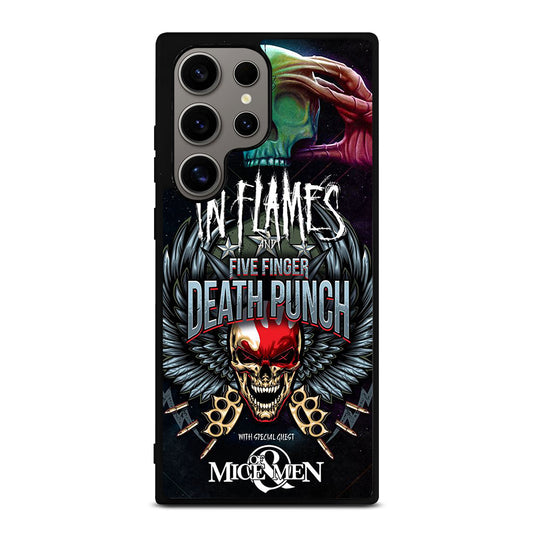 FIVE FINGER DEATH PUNCH AND IN FLAMES Samsung Galaxy S24 Ultra Case Cover