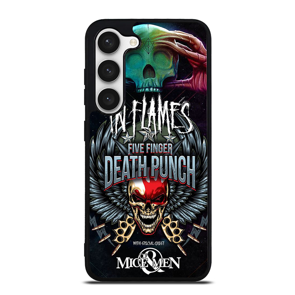 FIVE FINGER DEATH PUNCH AND IN FLAMES Samsung Galaxy S23 Case Cover