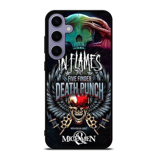 FIVE FINGER DEATH PUNCH AND IN FLAMES Samsung Galaxy S24 Plus Case Cover