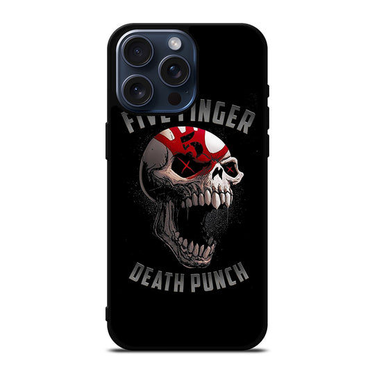 FIVE FINGER DEATH PUNCH BAND LOGO iPhone 15 Pro Max Case Cover
