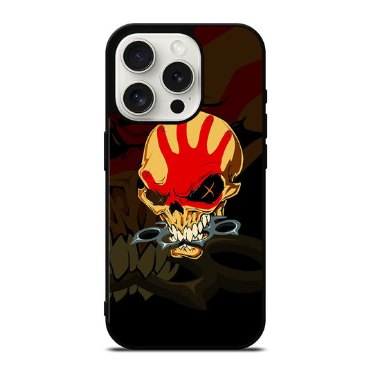 FIVE FINGER DEATH PUNCH SKULL LOGO iPhone 15 Pro Case Cover