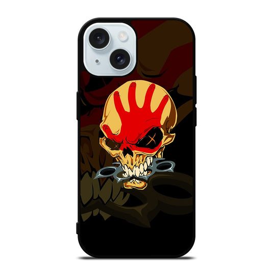 FIVE FINGER DEATH PUNCH SKULL LOGO iPhone 15 Case Cover
