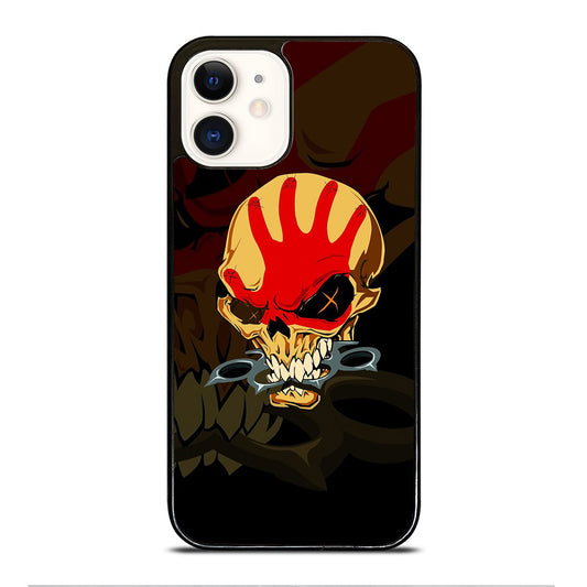 FIVE FINGER DEATH PUNCH SKULL LOGO iPhone 12 Case Cover