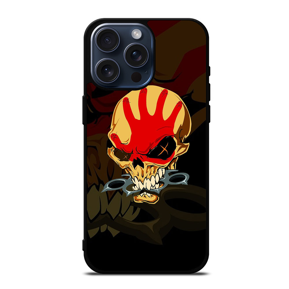 FIVE FINGER DEATH PUNCH SKULL LOGO iPhone 15 Pro Max Case Cover