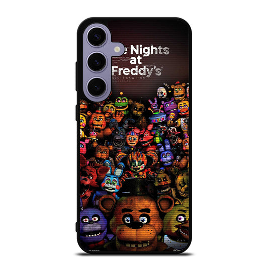 FIVE NIGHTS AT FREDDY'S ALL FNAF CHARACTERS Samsung Galaxy S24 Plus Case Cover