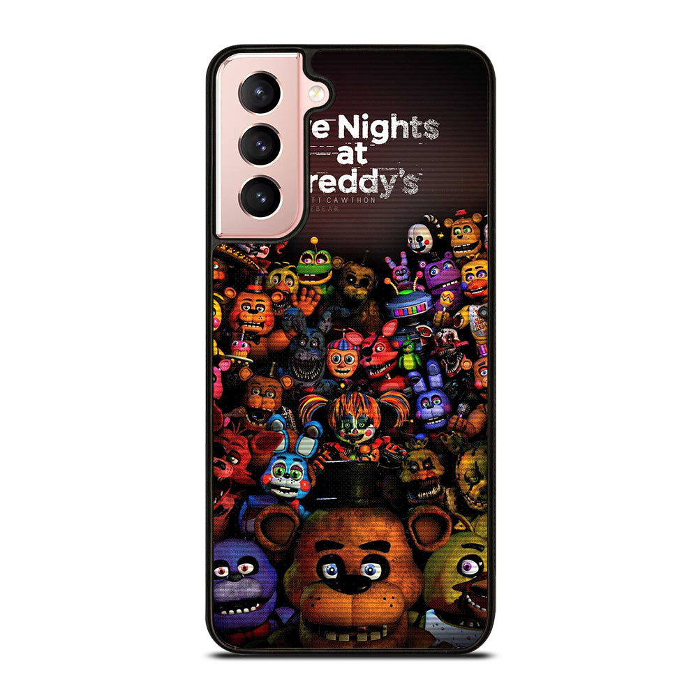 FIVE NIGHTS AT FREDDY'S ALL FNAF CHARACTERS Samsung Galaxy S21 Case Cover
