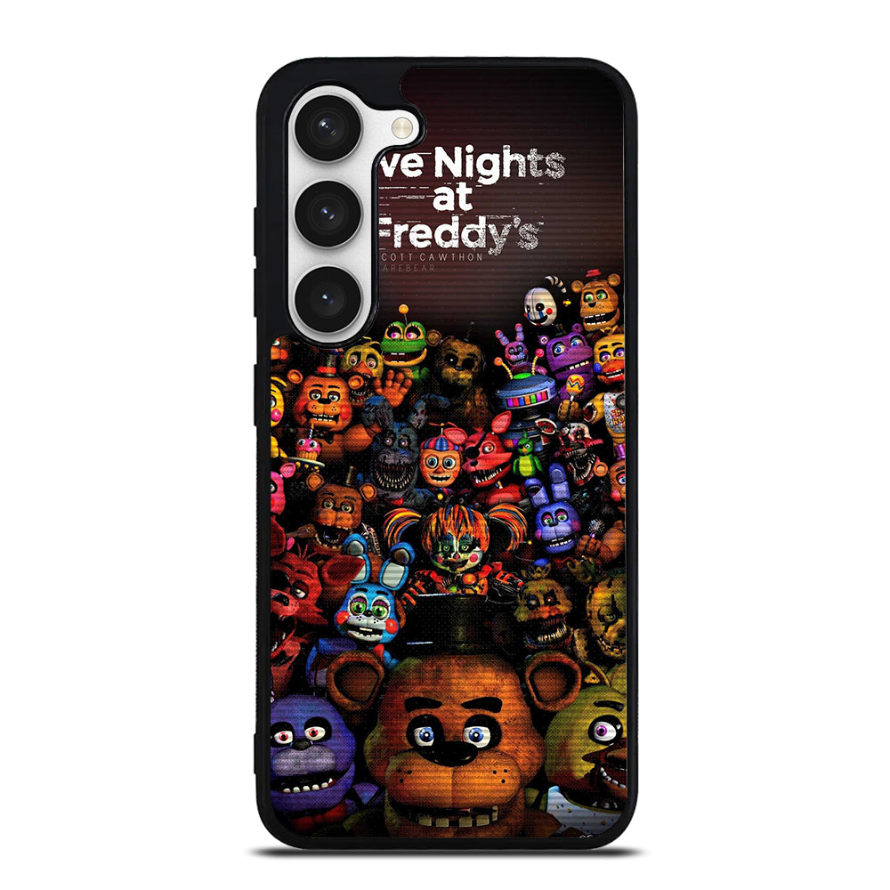 FIVE NIGHTS AT FREDDY'S ALL FNAF CHARACTERS Samsung Galaxy S23 Case Cover
