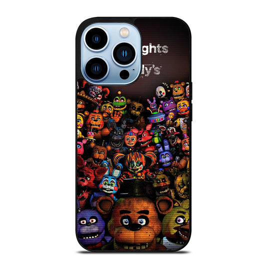FIVE NIGHTS AT FREDDY'S ALL FNAF CHARACTERS iPhone 13 Pro Max Case Cover