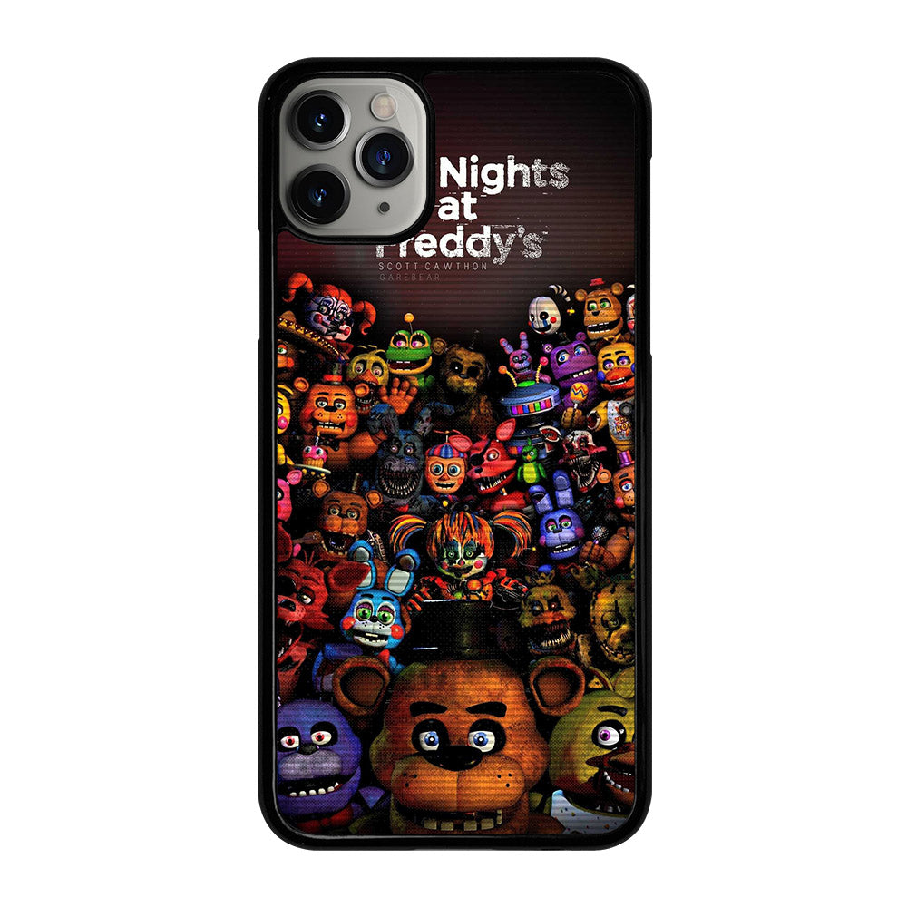 FIVE NIGHTS AT FREDDY'S ALL FNAF CHARACTERS iPhone 11 Pro Max Case Cover