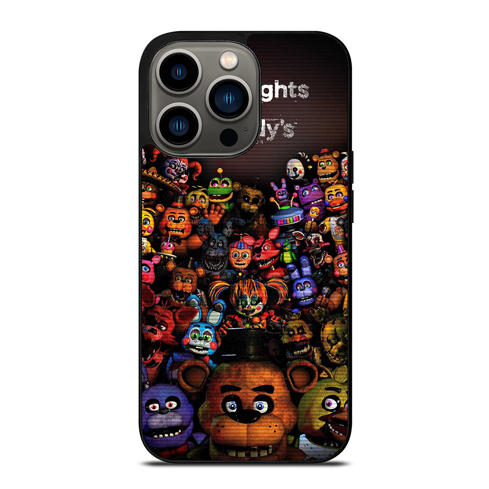 FIVE NIGHTS AT FREDDY'S ALL FNAF CHARACTERS iPhone 13 Pro Case Cover