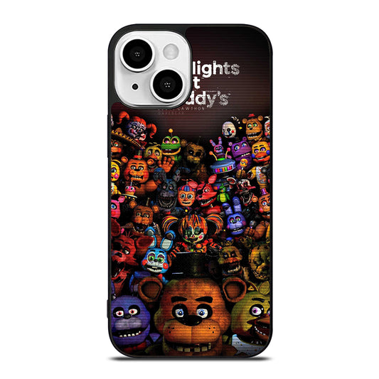 FIVE NIGHTS AT FREDDY'S ALL FNAF CHARACTERS iPhone 13 Mini Case Cover