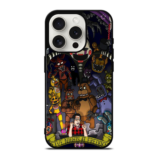 FIVE NIGHTS AT FREDDY'S CARTOON iPhone 15 Pro Case Cover