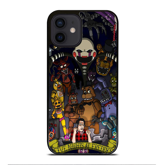 FIVE NIGHTS AT FREDDY'S CARTOON iPhone 12 Mini Case Cover