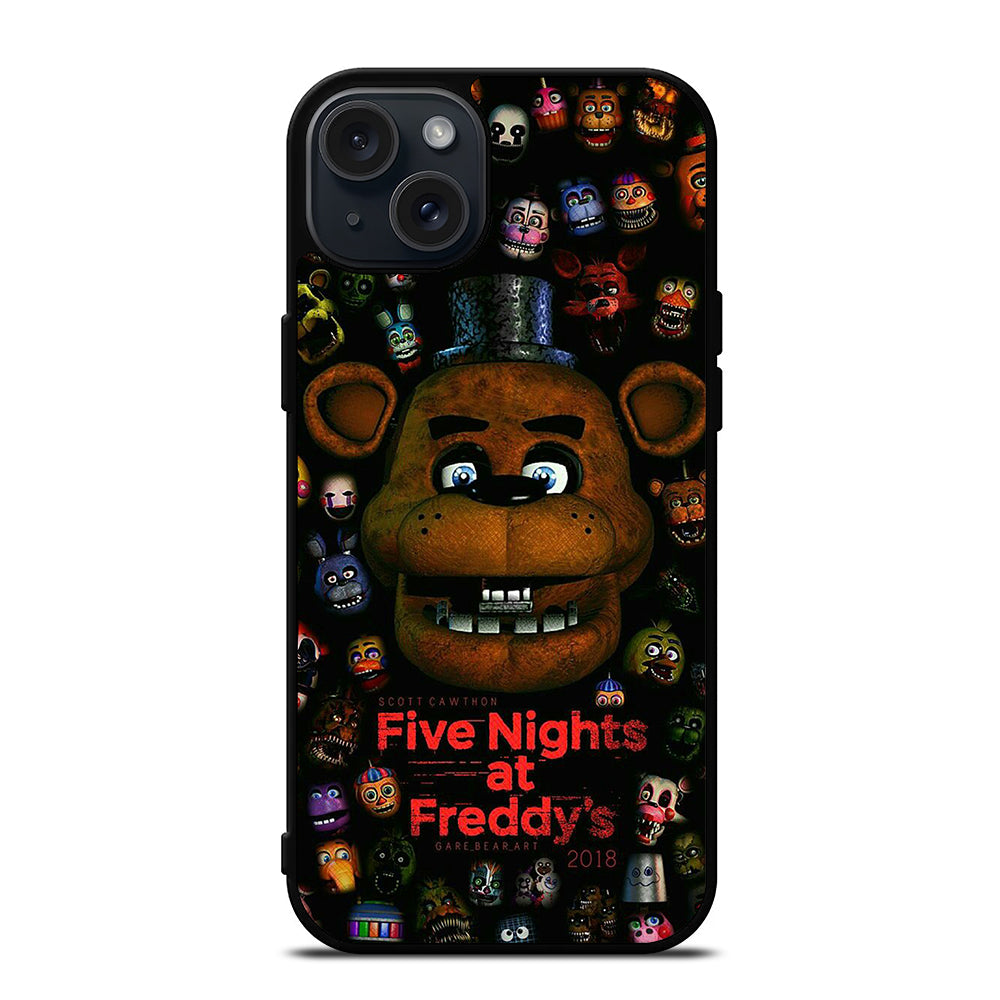 FIVE NIGHTS AT FREDDY'S COLLAGE iPhone 15 Plus Case Cover
