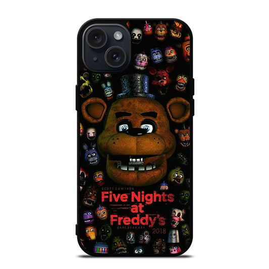 FIVE NIGHTS AT FREDDY'S COLLAGE iPhone 15 Plus Case Cover