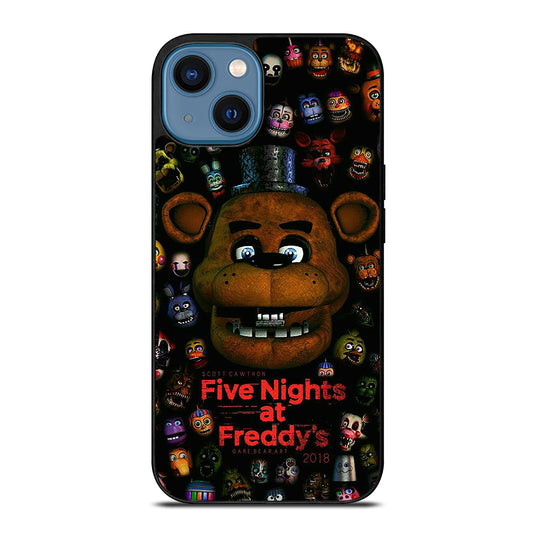 FIVE NIGHTS AT FREDDY'S COLLAGE iPhone 14 Case Cover