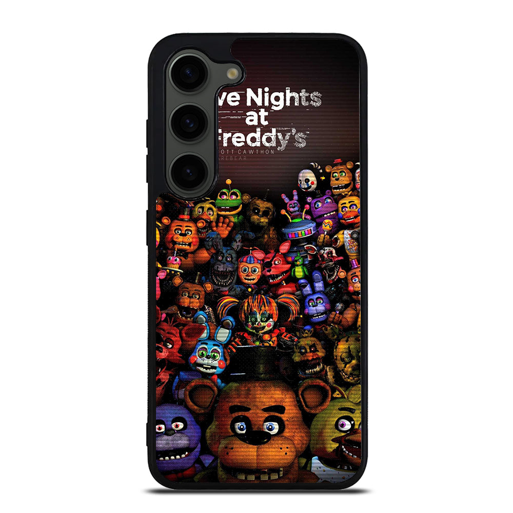 FIVE NIGHTS AT FREDDY'S FNAF ALL CHARACTER Samsung Galaxy S23 Plus Case Cover