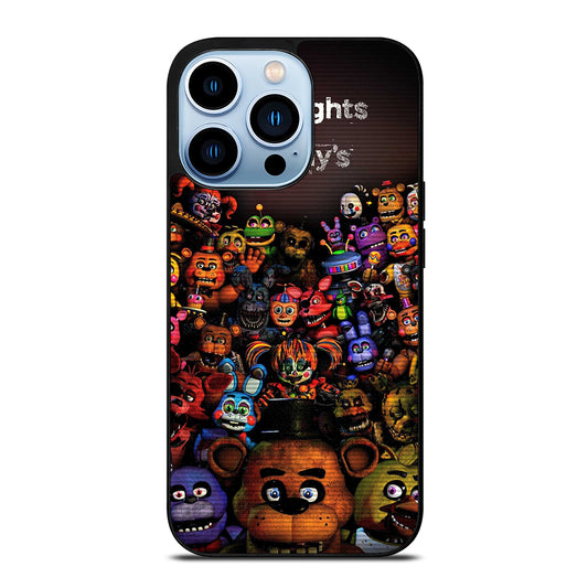 FIVE NIGHTS AT FREDDY'S FNAF ALL CHARACTER iPhone 13 Pro Max Case Cover