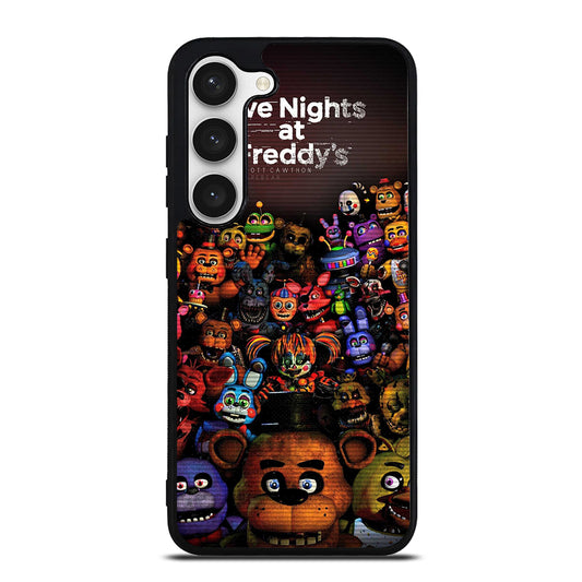 FIVE NIGHTS AT FREDDY'S FNAF ALL CHARACTER Samsung Galaxy S23 Case Cover