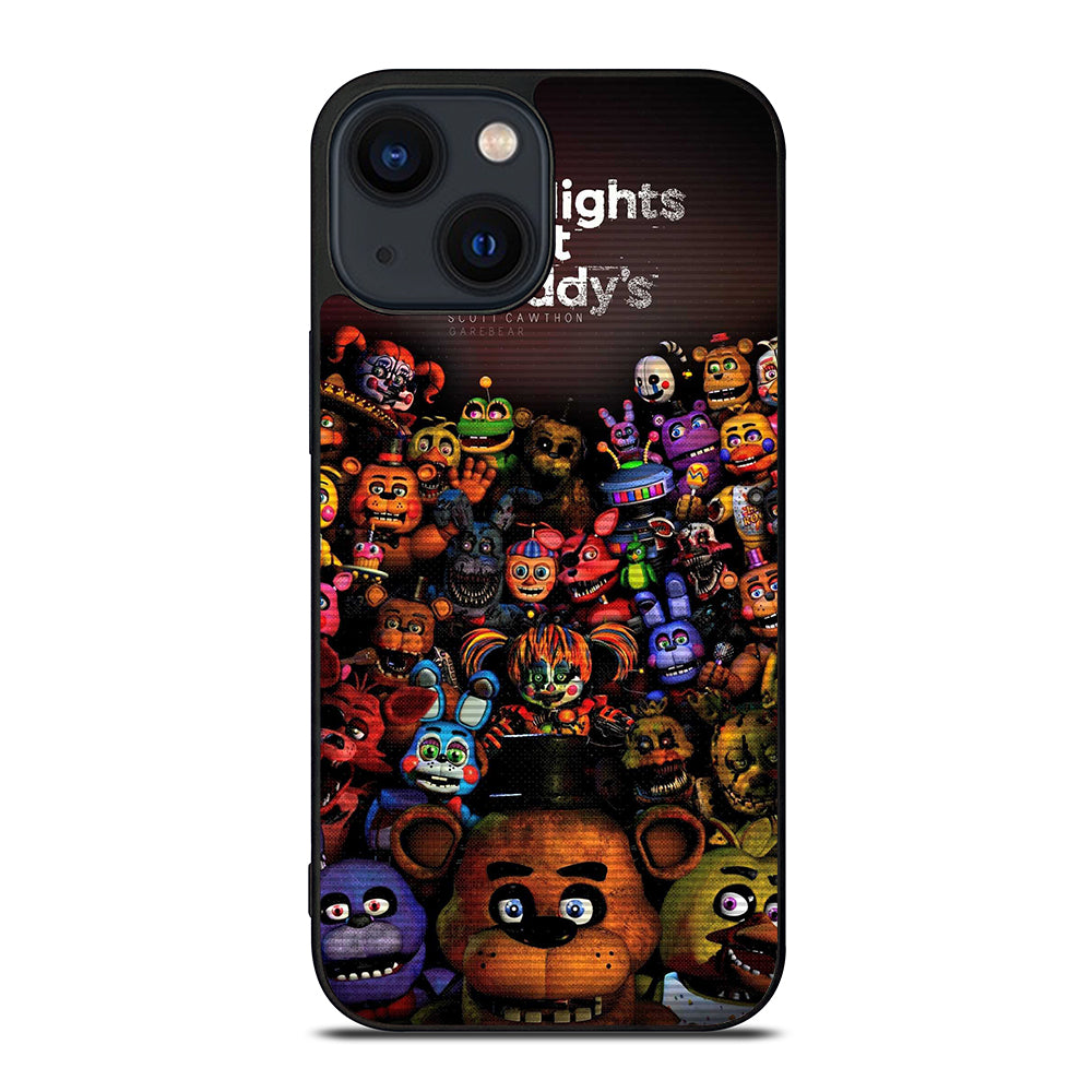 FIVE NIGHTS AT FREDDY'S FNAF ALL CHARACTER iPhone 14 Plus Case Cover