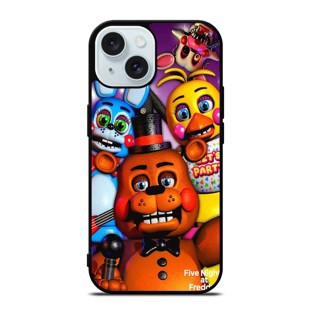 FIVE NIGHTS AT FREDDY'S FNAF CHARACTER iPhone 15 Case Cover