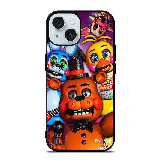 FIVE NIGHTS AT FREDDY'S FNAF CHARACTER iPhone 15 Case Cover