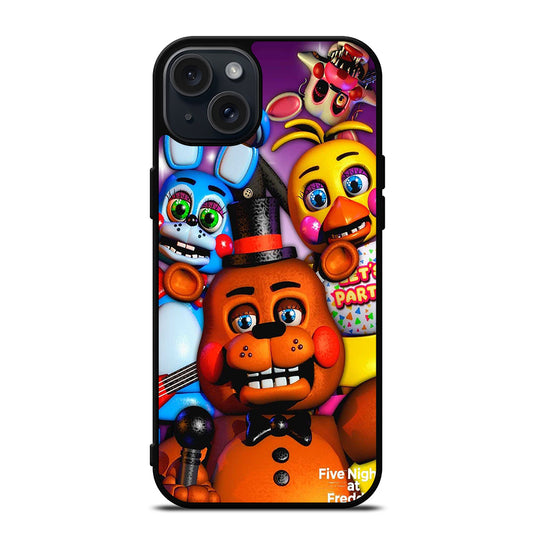 FIVE NIGHTS AT FREDDY'S FNAF CHARACTER iPhone 15 Plus Case Cover