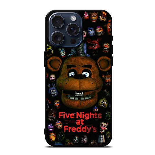 FIVE NIGHTS AT FREDDY'S FNAF GAME iPhone 15 Pro Max Case Cover