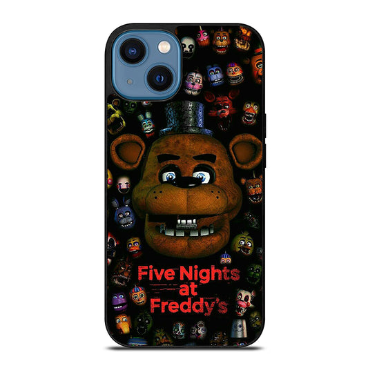 FIVE NIGHTS AT FREDDY'S FNAF GAME iPhone 14 Case Cover