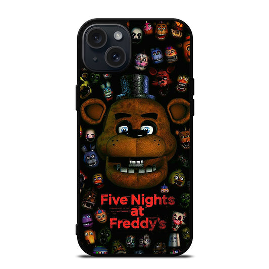 FIVE NIGHTS AT FREDDY'S FNAF GAME iPhone 15 Plus Case Cover