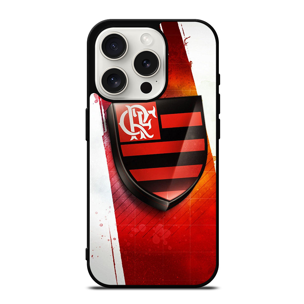 FLAMENGO FC EMBLEM iPhone 15 Pro Case Cover