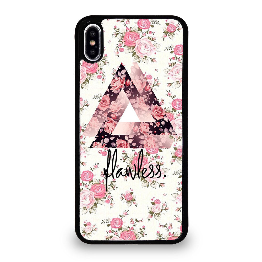 FLAWLESS FLOWER LOGO 2 iPhone XS Max Case Cover