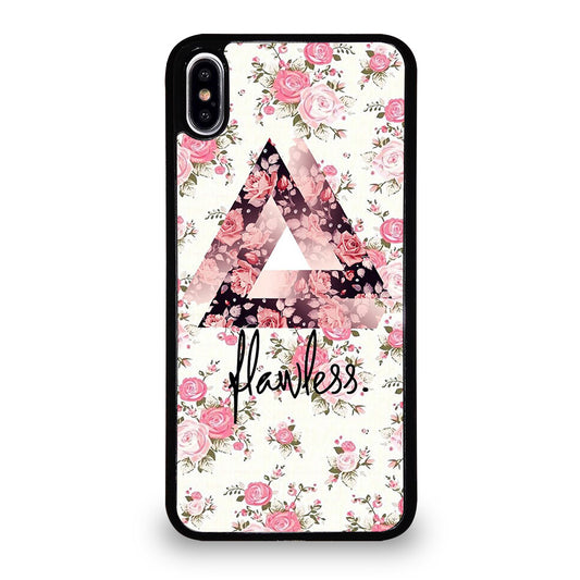 FLAWLESS FLOWER LOGO 2 iPhone XS Max Case Cover