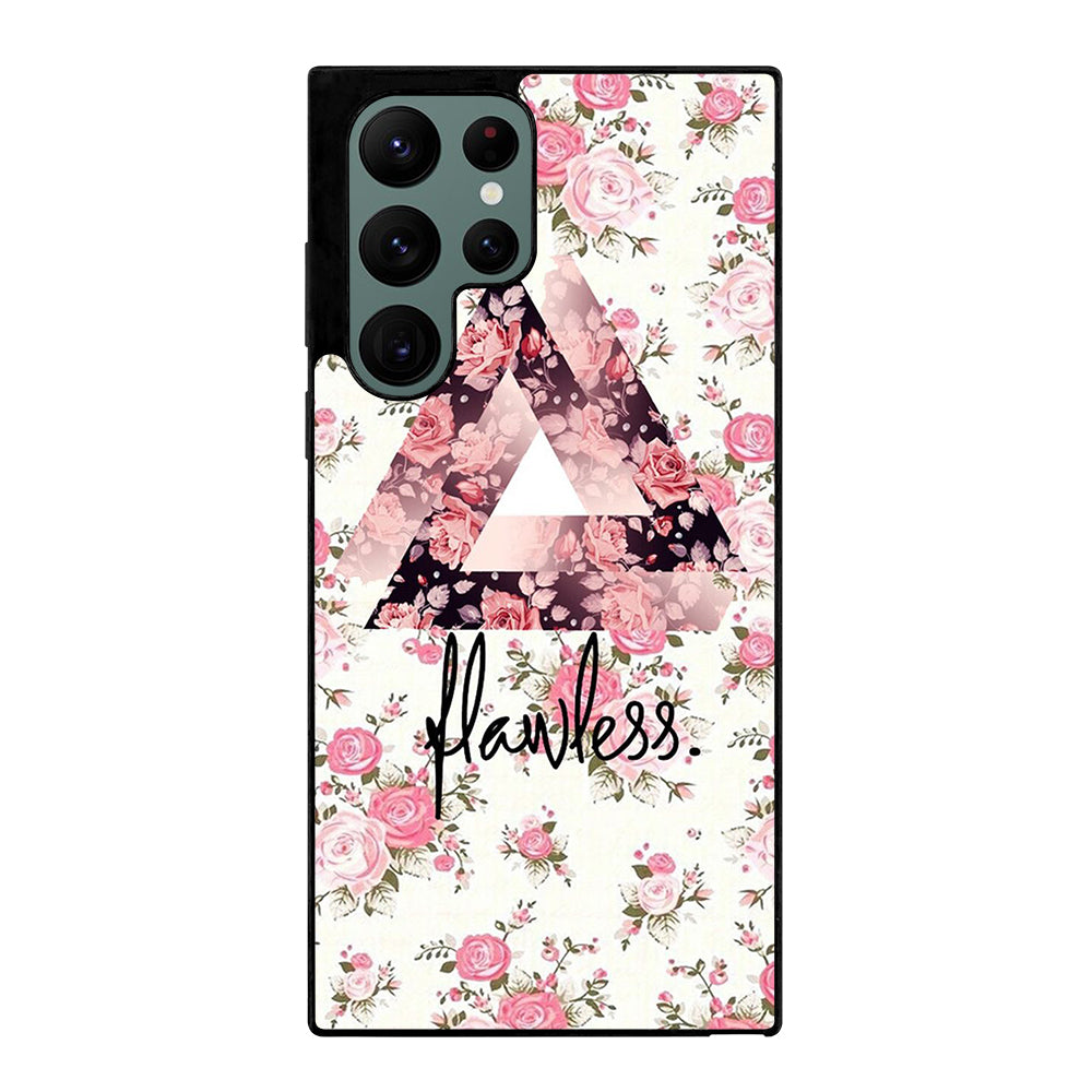 FLAWLESS FLOWER LOGO 2 Samsung Galaxy S22 Ultra Case Cover