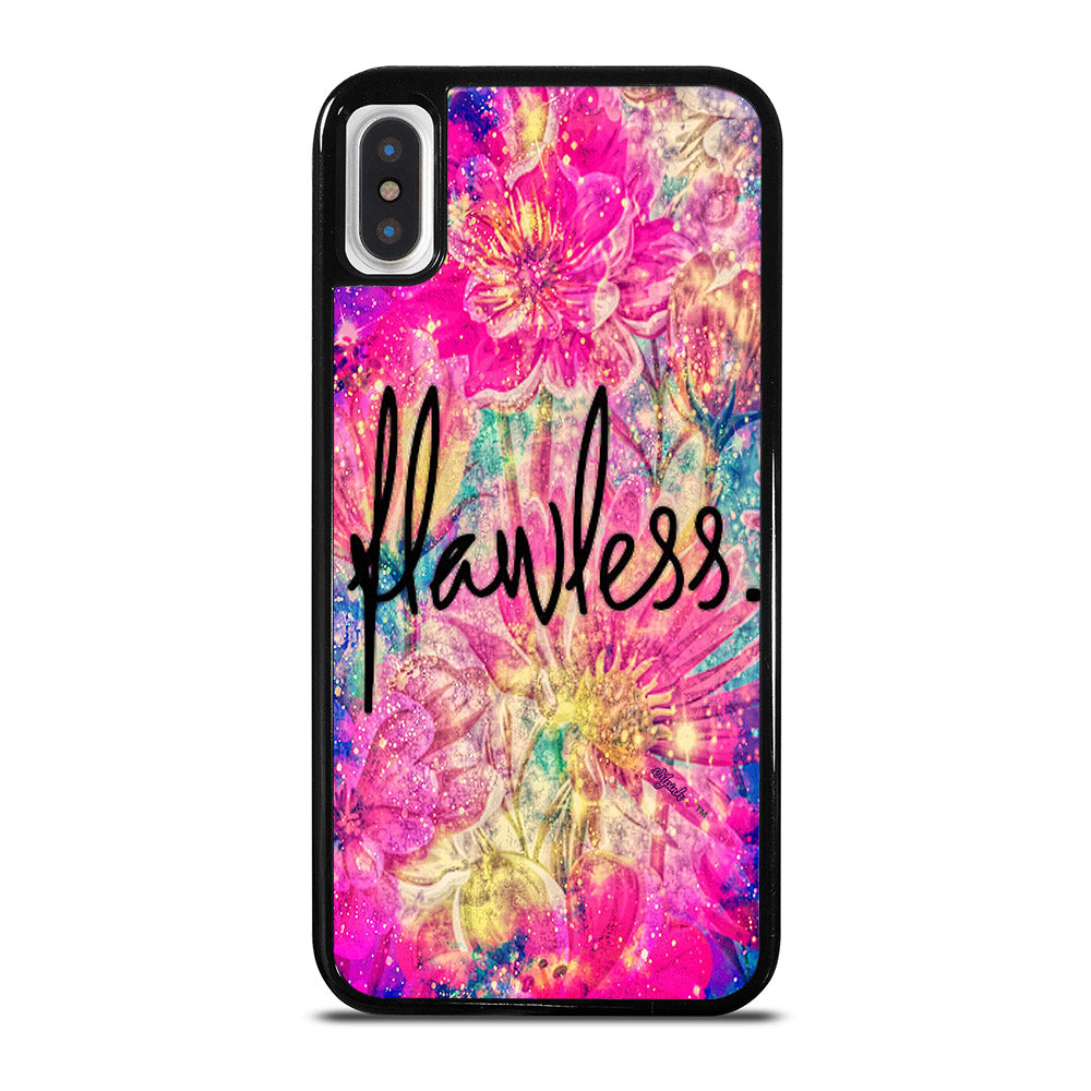 FLAWLESS FLOWER LOGO iPhone X / XS Case Cover