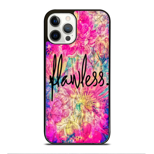 FLAWLESS FLOWER LOGO iPhone 12 Pro Case Cover