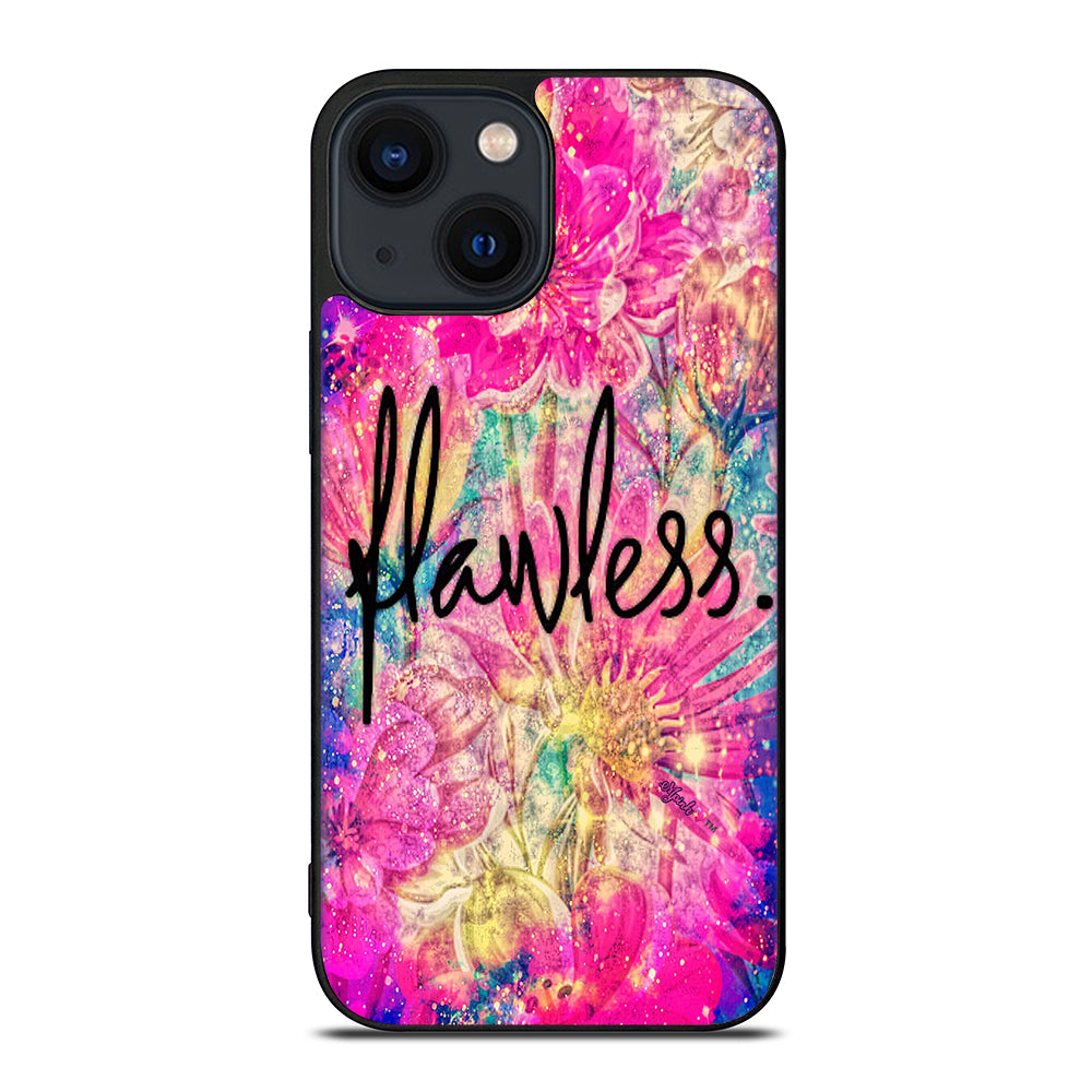 FLAWLESS FLOWER LOGO iPhone 14 Plus Case Cover