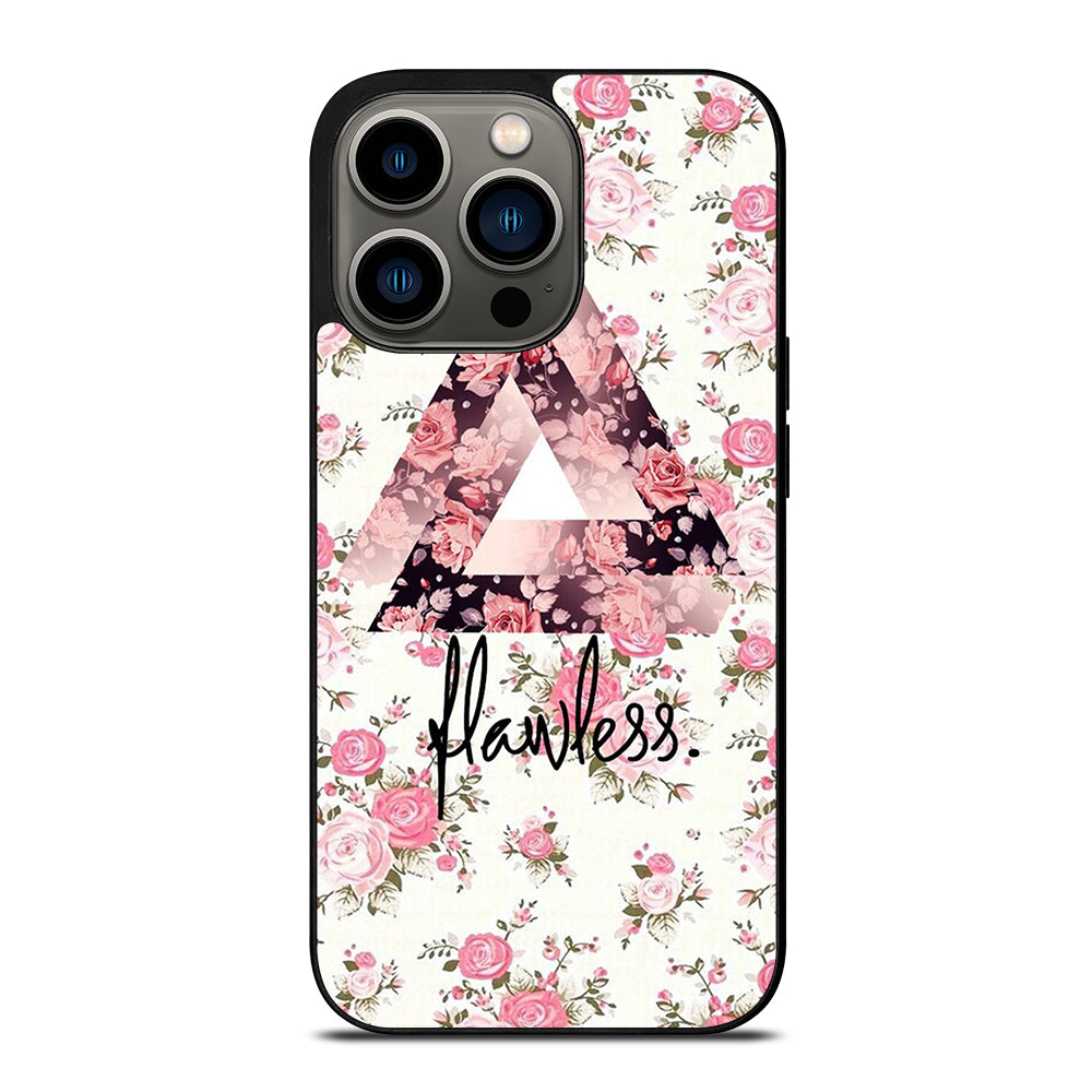 FLAWLESS FLOWER LOGO 2 iPhone 13 Pro Case Cover