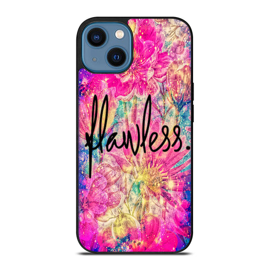 FLAWLESS FLOWER LOGO iPhone 14 Case Cover